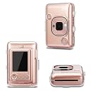 ZIKKON Transparent Crystal Clear Camera Case Protective Hard Case for Fuji-Film Insta-x Instant Mini Liplay Camera gallery image