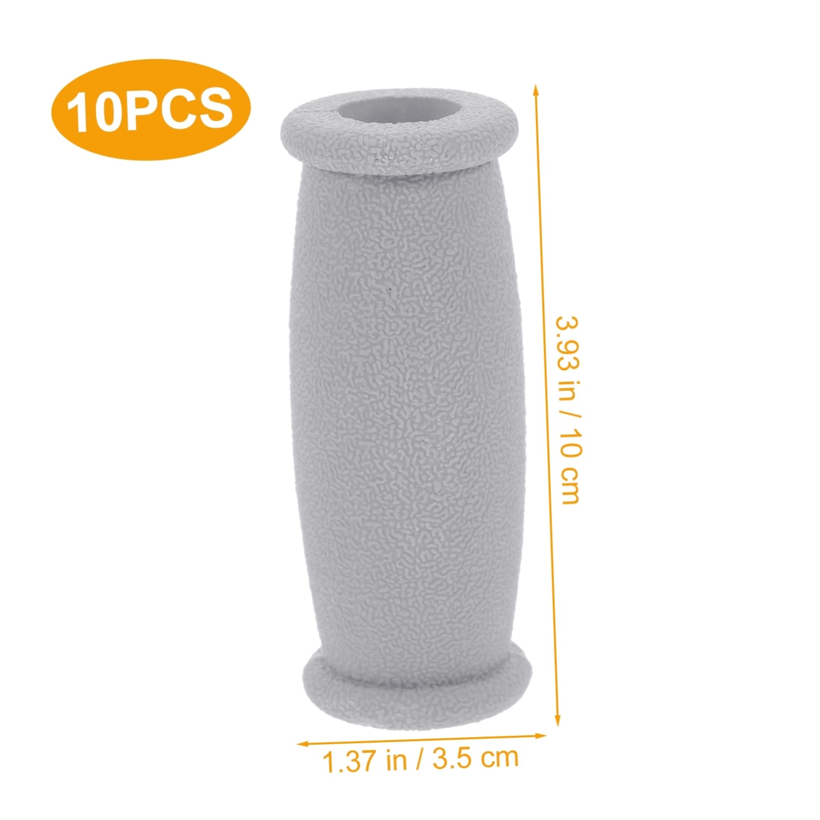 Empuñadura de Muletas Tpr Antideslizante, 10 Piezas, Cómoda