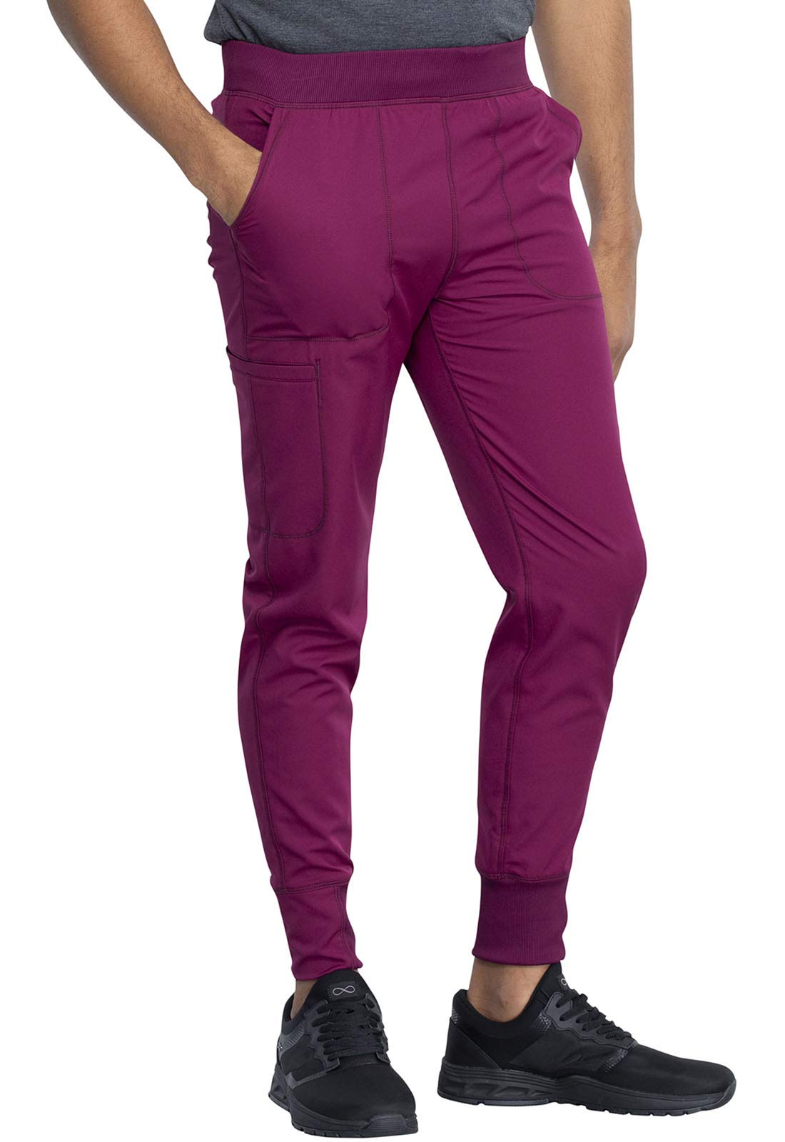 Dickies Męskie spodnie Scrub Jogger z pasem 5 kieszeni i stretchem 360° DK040