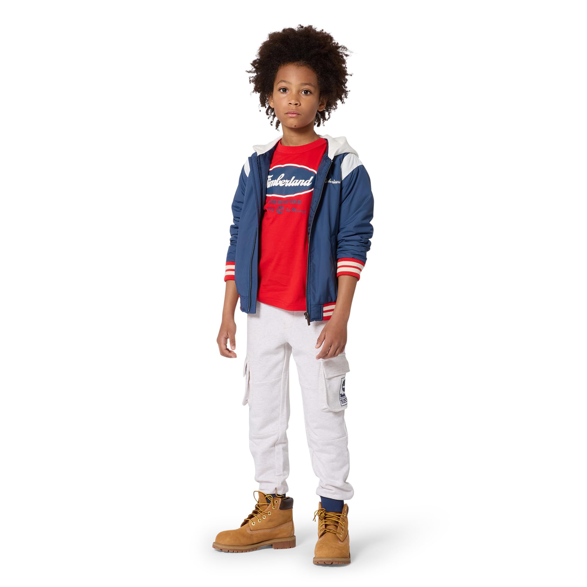 Timberland Kapuzenjacke Jungen Blau 4 Jahre