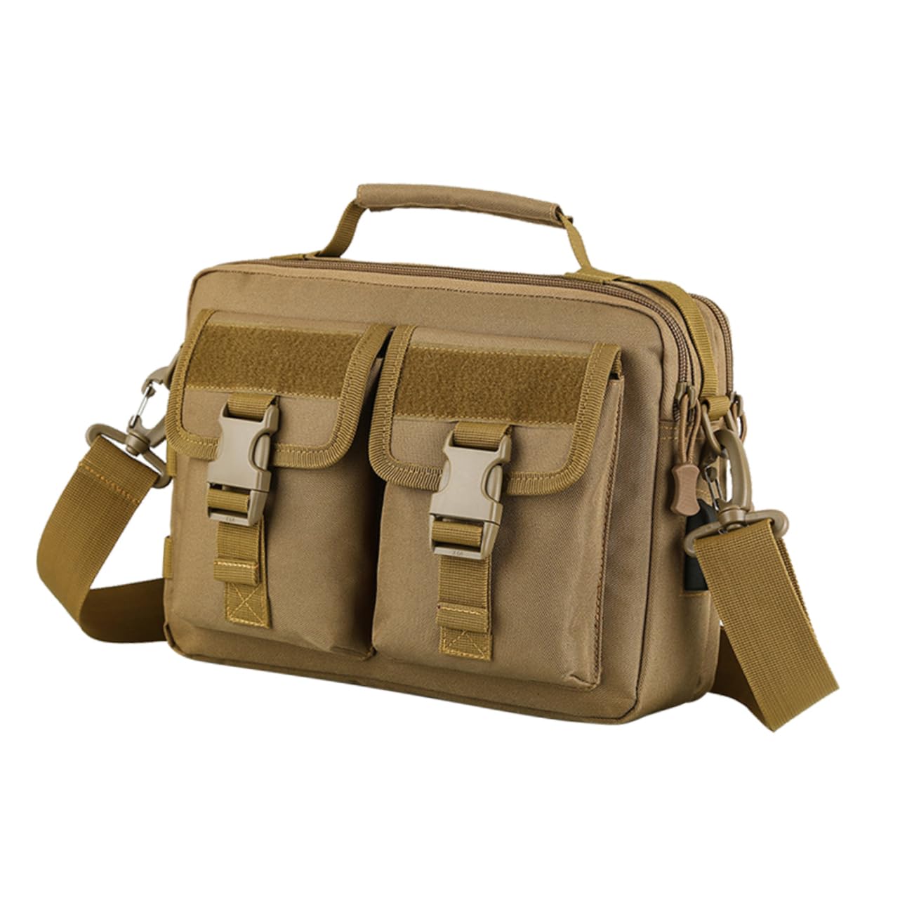 Abaodam Angling Tools Sling Bag for Men Outdoor Fishing Tackle Holder Design Durable Storage for Camping Hiking and Daily Use Functional Crossbody Bag Wolf