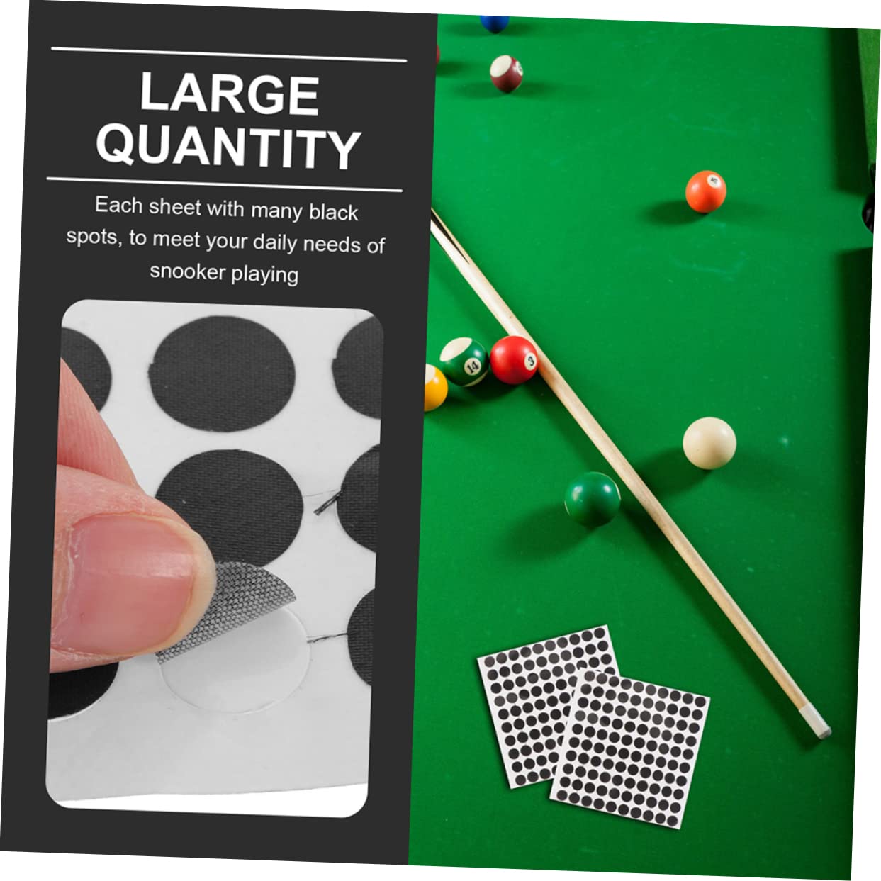 Self-adhesive Billiard Point Locator Stickers Billiard Table Dot ...