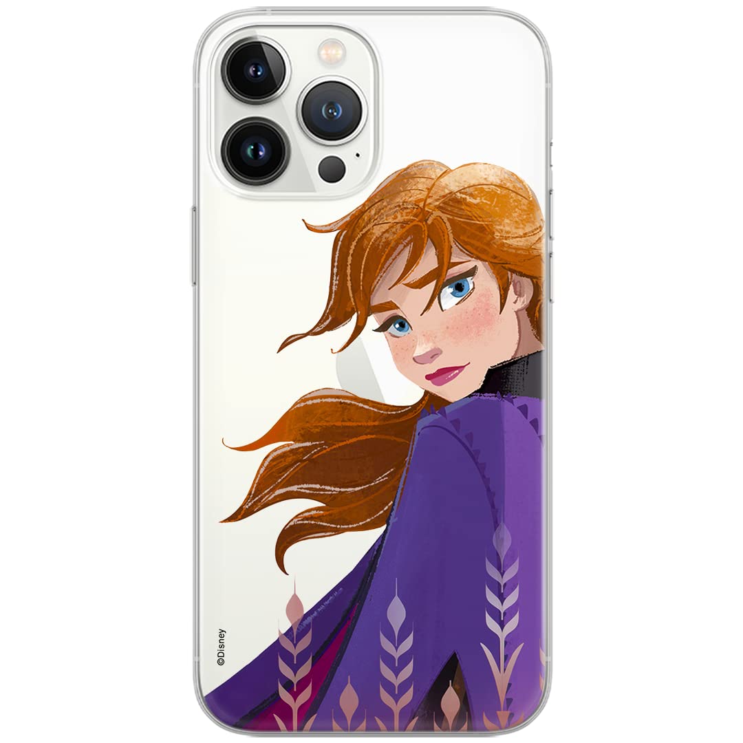 ERT GROUP mobile phone case for Huawei P30 original and officially Licensed Disney pattern Anna 002 optimally adapted to the shape of the mobile phone, partially transparent
