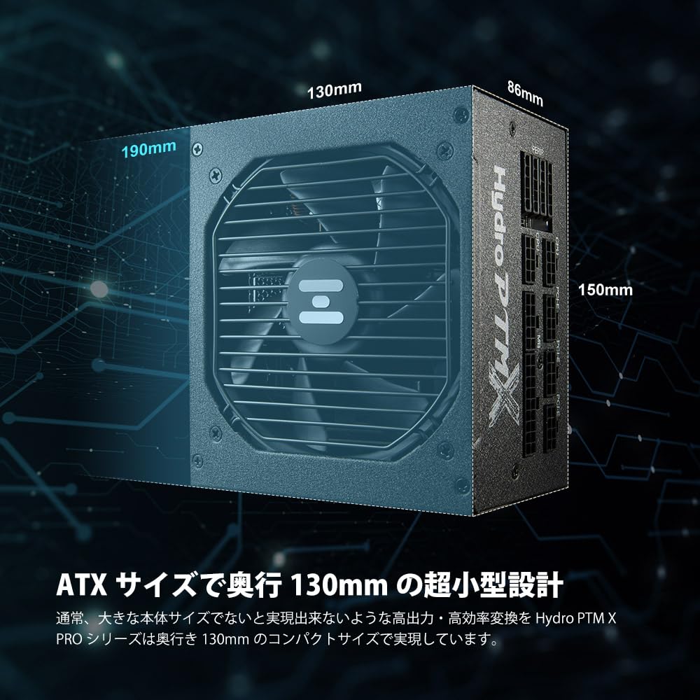 Amazon | FSP 80PLUS Platinum認証・フルモジュラー方式 ATX3.0