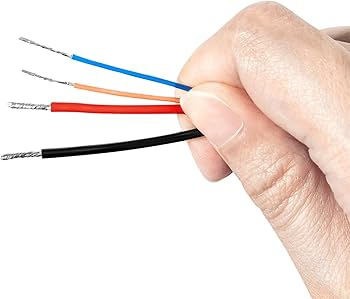 ケーブル/FOSPOWER 4.5ｍ Amazon.com: LAIKOU 010-12445-00 Power/Data Cable Threaded 4-Pin