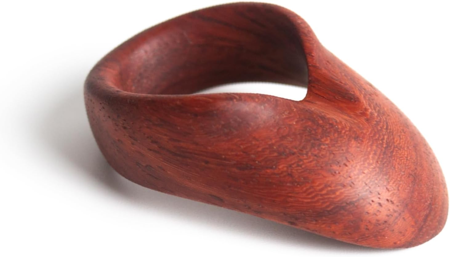 Vermil Archery Thumb Ring - Victory Exotic Wood - Protective Gear for Thumb Draw in Traditional Archery