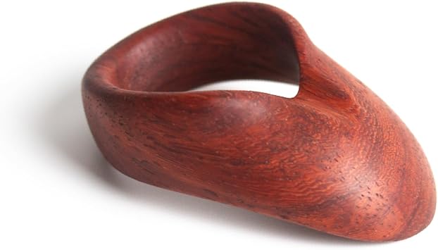 Vermil Archery Thumb Ring - Victory Exotic Wood - Protective Gear for Thumb Draw in Traditional Archery