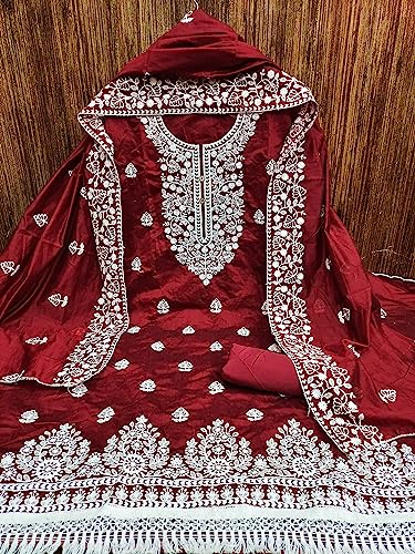Image of StyleScope Women Unstitched Salwaar Suit Dress Material