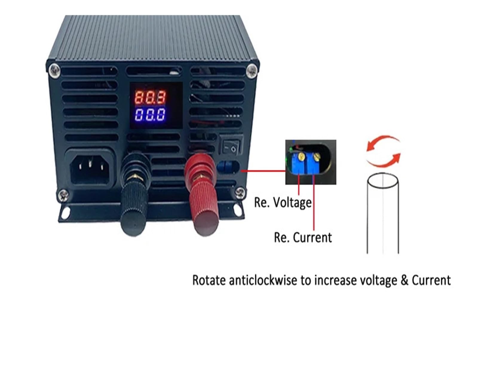Regulowany zasilacz impulsowy 1500 W 0-12 V 13,8 V 24 V 28 V 36 V 48 V 60 V 72 V 80 V cyfrowy wyświetlacz regulowany napięcie prądu (100 v-1500W, 220V)