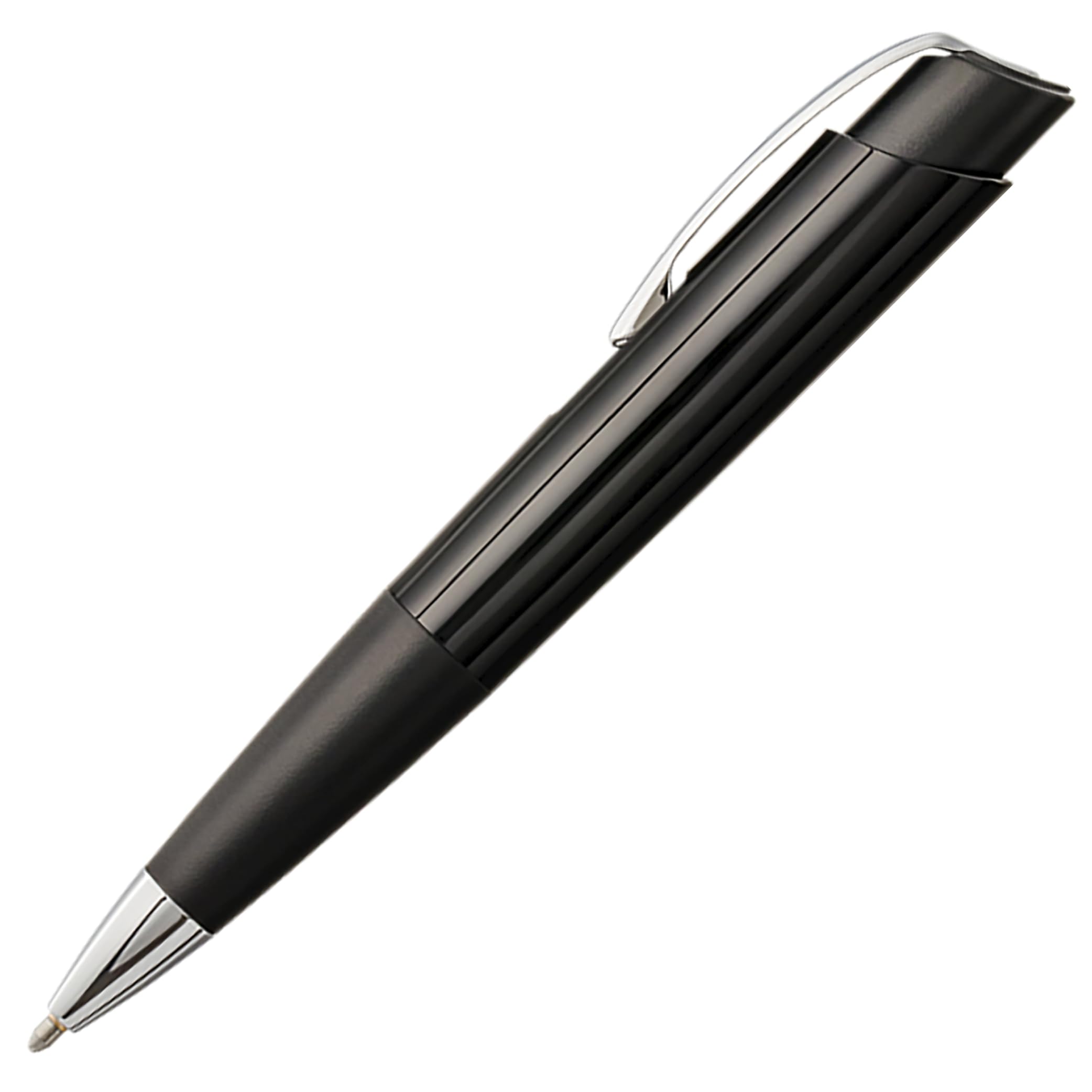Fisher Space Pen Eclipse Space Pen Ballpoint Black Ink Shiny Black Pocket Clip