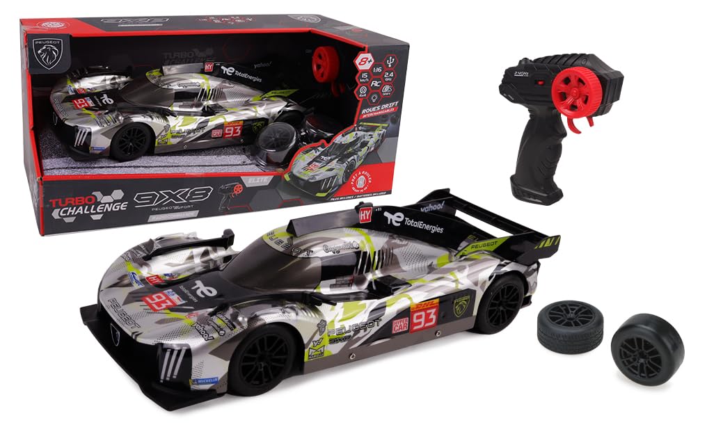 Turbo Challenge - Peugeot 9X8-099233 - Remote Controlled Car