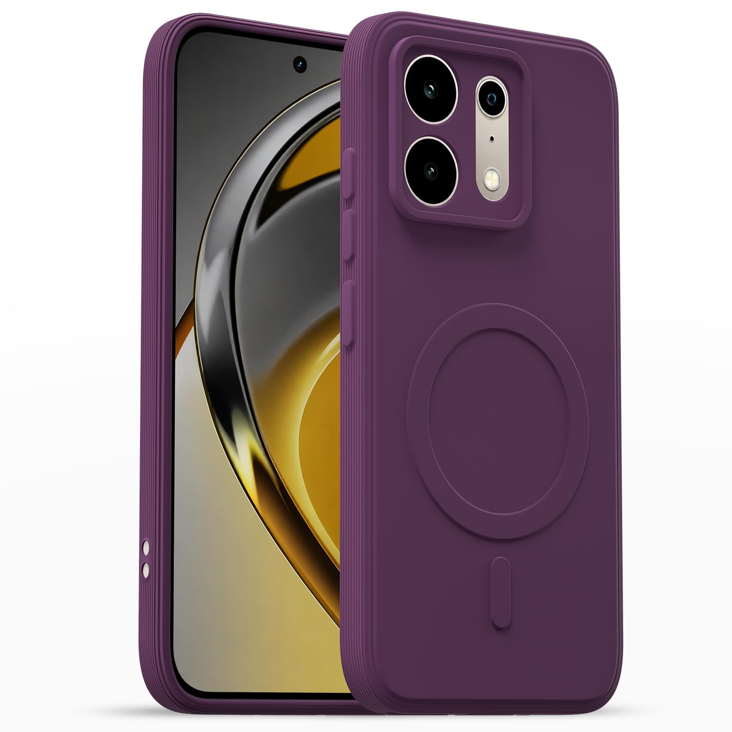 Redmi Note 17 5G Case - Purple Silicone Cover -31 Redmi Note 17 5G Case - Purple Silicone Cover -31