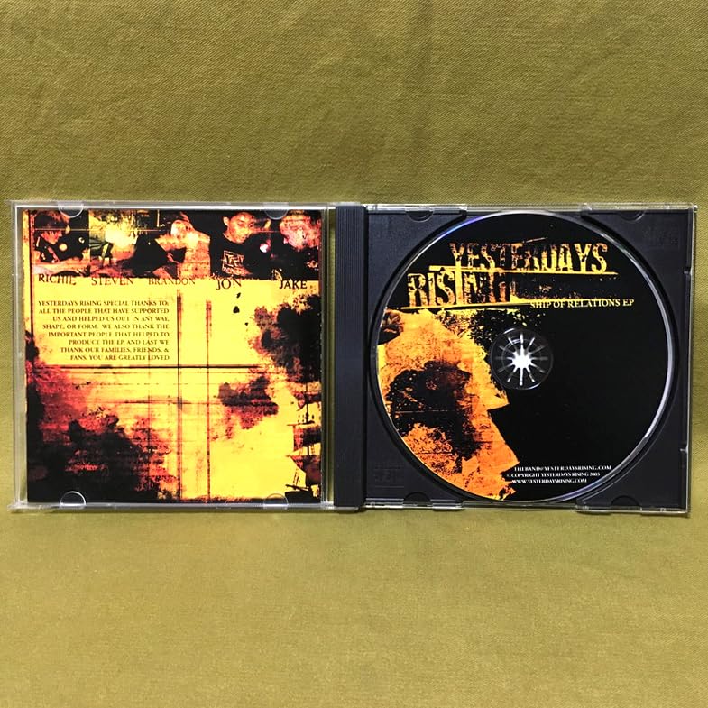 廃盤YESTERDAYS RISING SHIP OF RELATIONS EP Amazon.co.jp: 【】 Yesterdays Rising - Ship Of Relations EP 【CD
