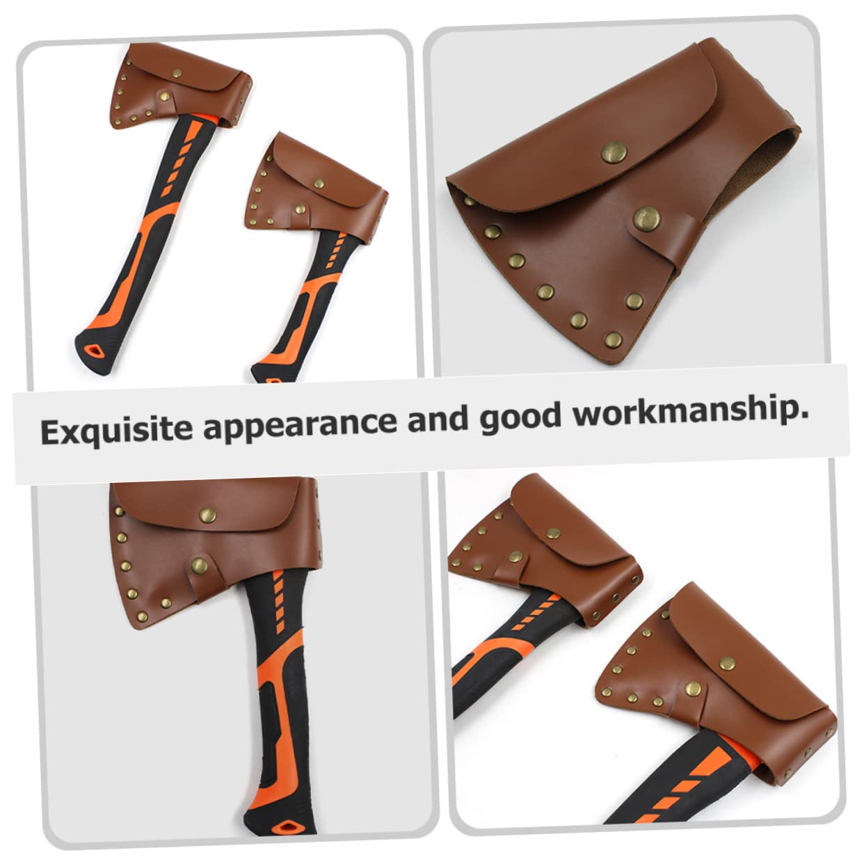 Hemobllo 2pcs Hatchet Protective Casing Axes and Hatchets Cover Outdoor Activity