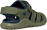 Geox J S. FUSBETTO PRO BO Sandal, SAGE/Navy, 36 EU - 5