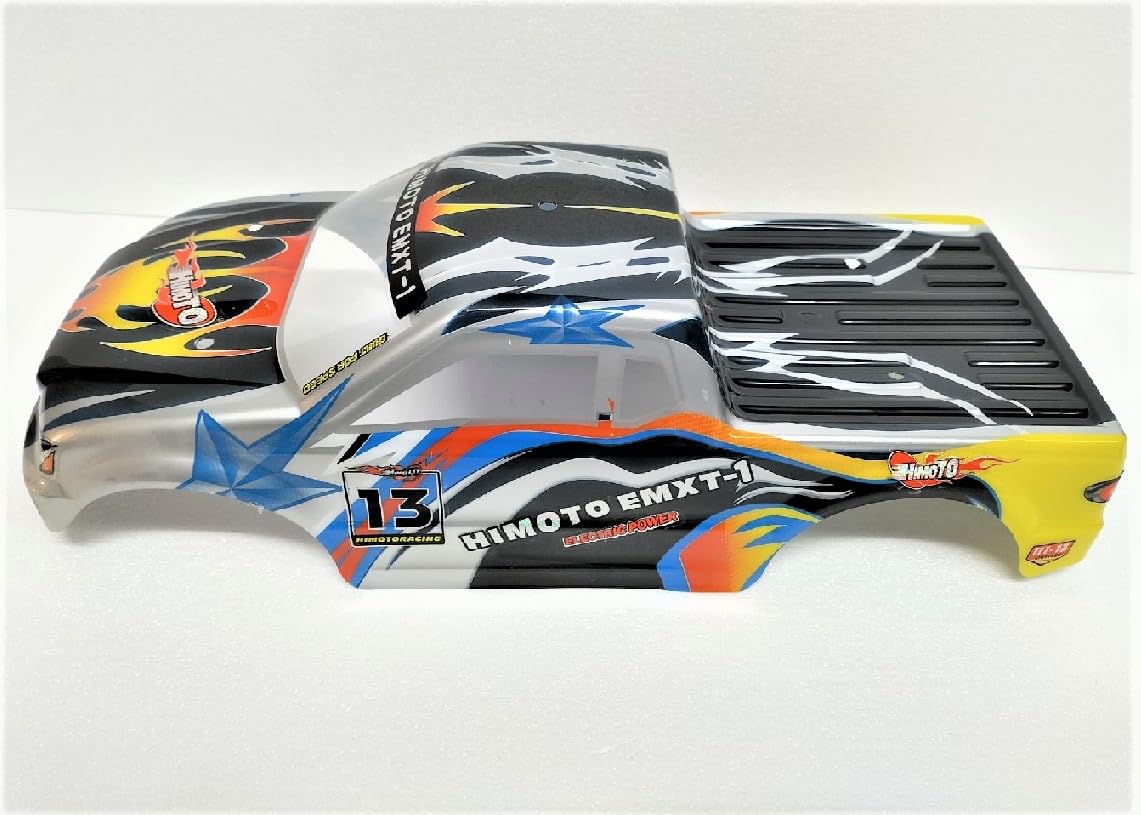 Serie Carrozzerie RC Off-Road Truck Scala 1/10 Himoto – Body Shell per Auto Telecomandate – Modellismo RC (EMXT-1 MULTICOLOR)