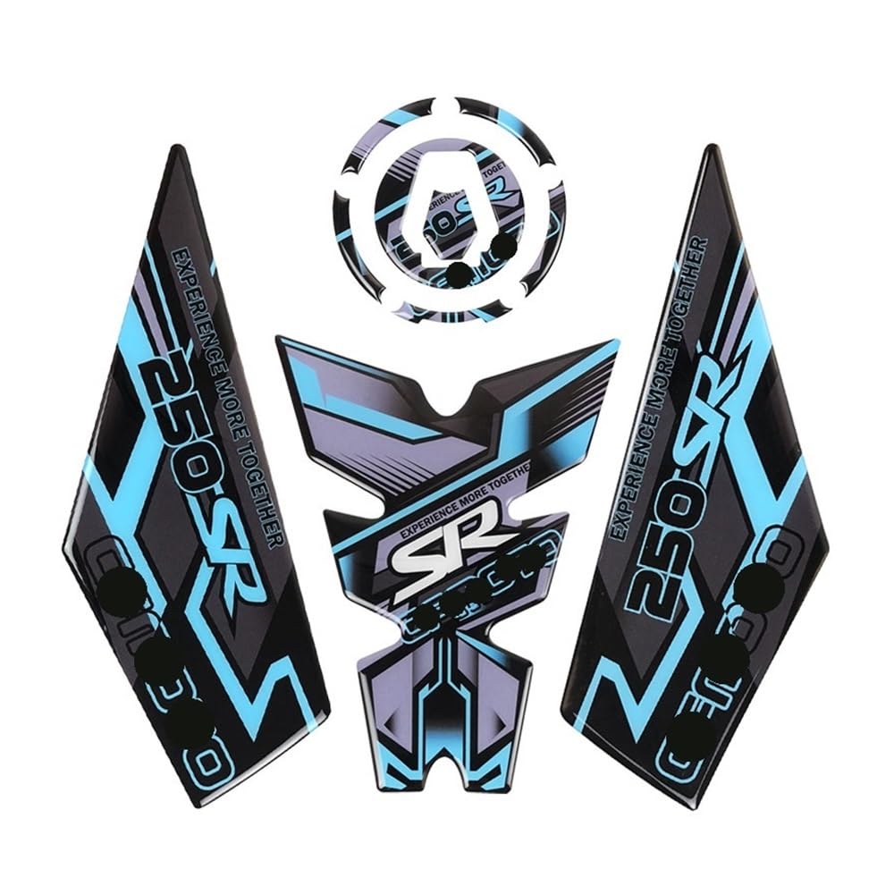 Motorcycle Fuel Tank Sticker Motorcycle Accessories Fuel Tank Pad Sticker Decals Motorbike Protector Sticker Fit for CF&MO&to 250SR 300SR