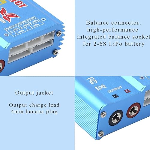 Vista 4 de Cargador/descargador para LiPo Lilon GoolRC B6 Mini Equilibrio Profesional Vida Batería NiCd NiMH PB RC