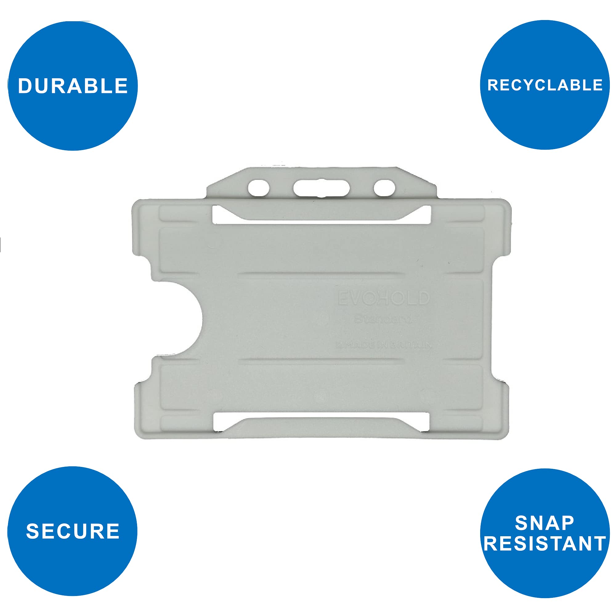 Antimicrobial Landscape ID Card Holder | UK - View #8