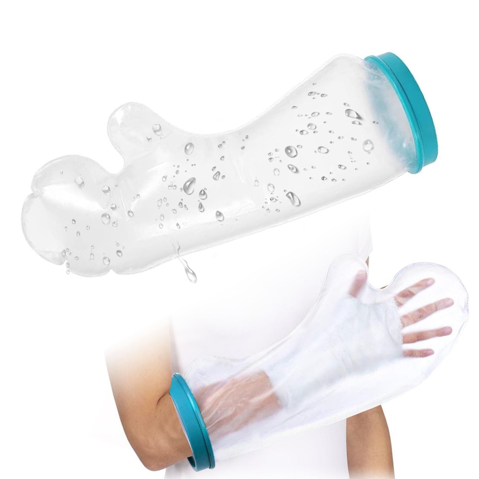 Protezione Impermeabile Per Gesso Braccio: Copertura Doccia Riutilizzabile Per Adulti - 2