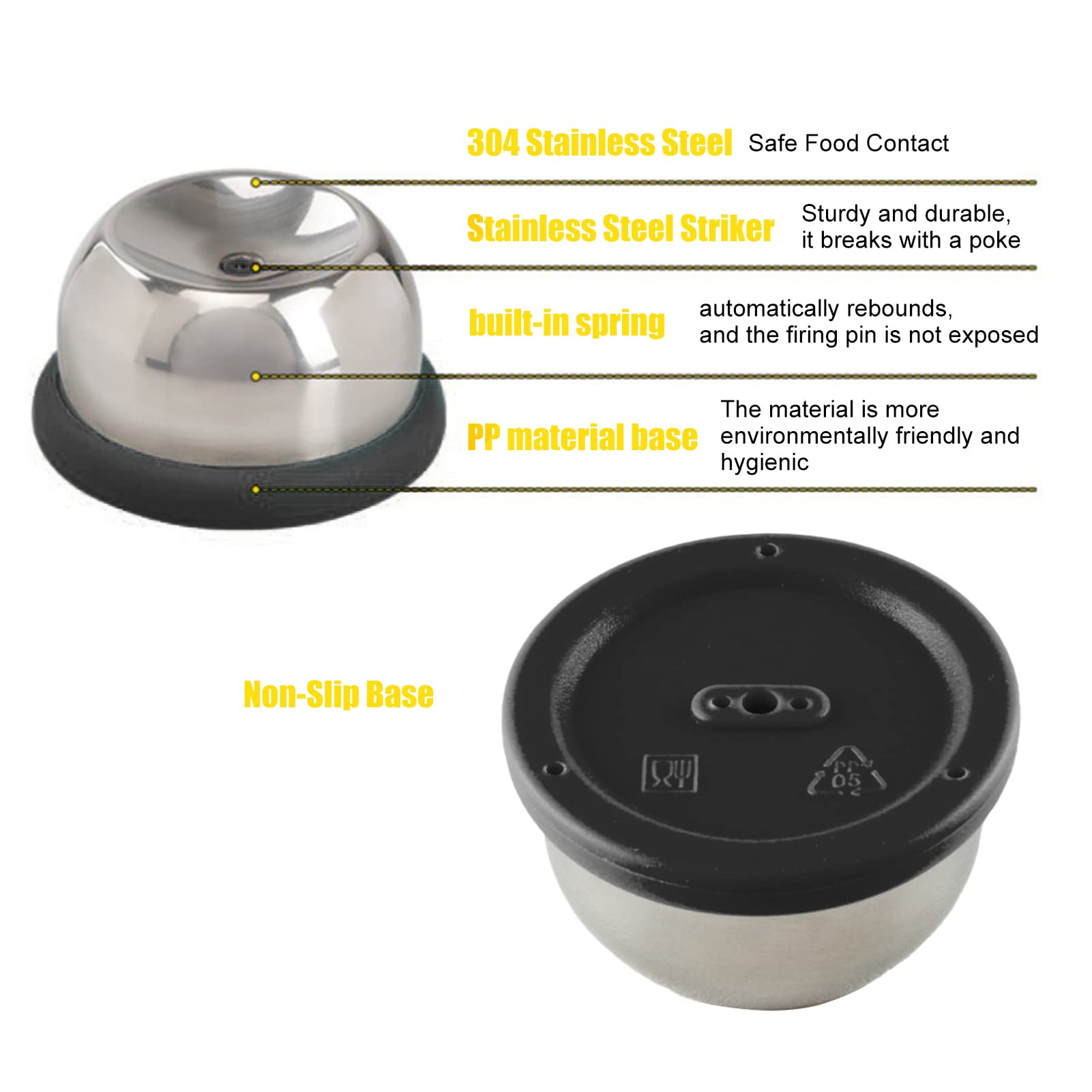 Bucauova In Acciaio Inox - Perforatore Per Uova Da Cucina - Foto 7