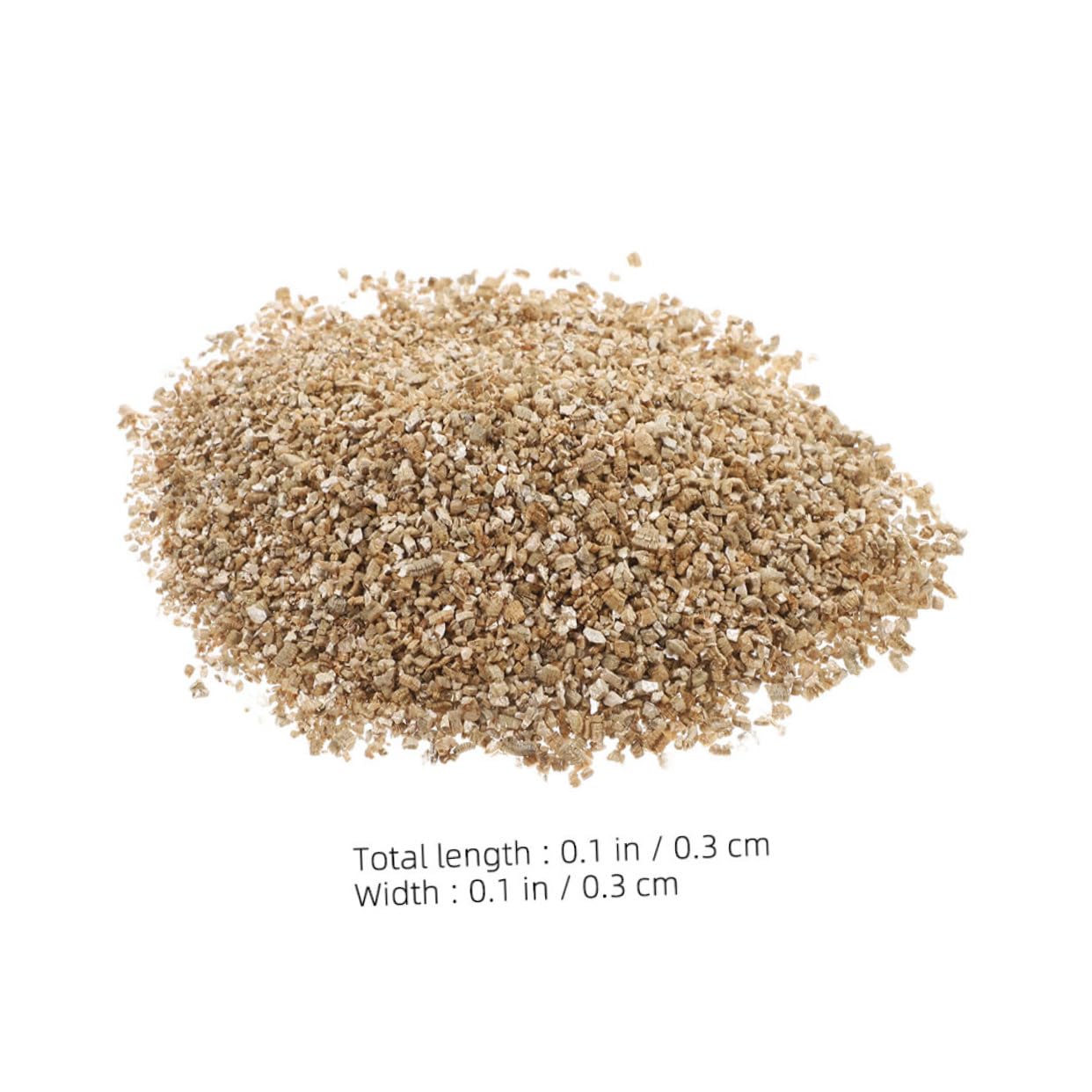 TOYANDONA Feines Vermiculit für Gartenbau 5l, 1 Sack, Braun