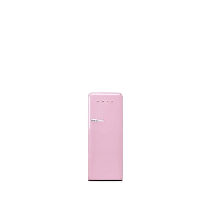 Buy Smeg Single Door Refrigerator No Frost, 281 Litres, Pink