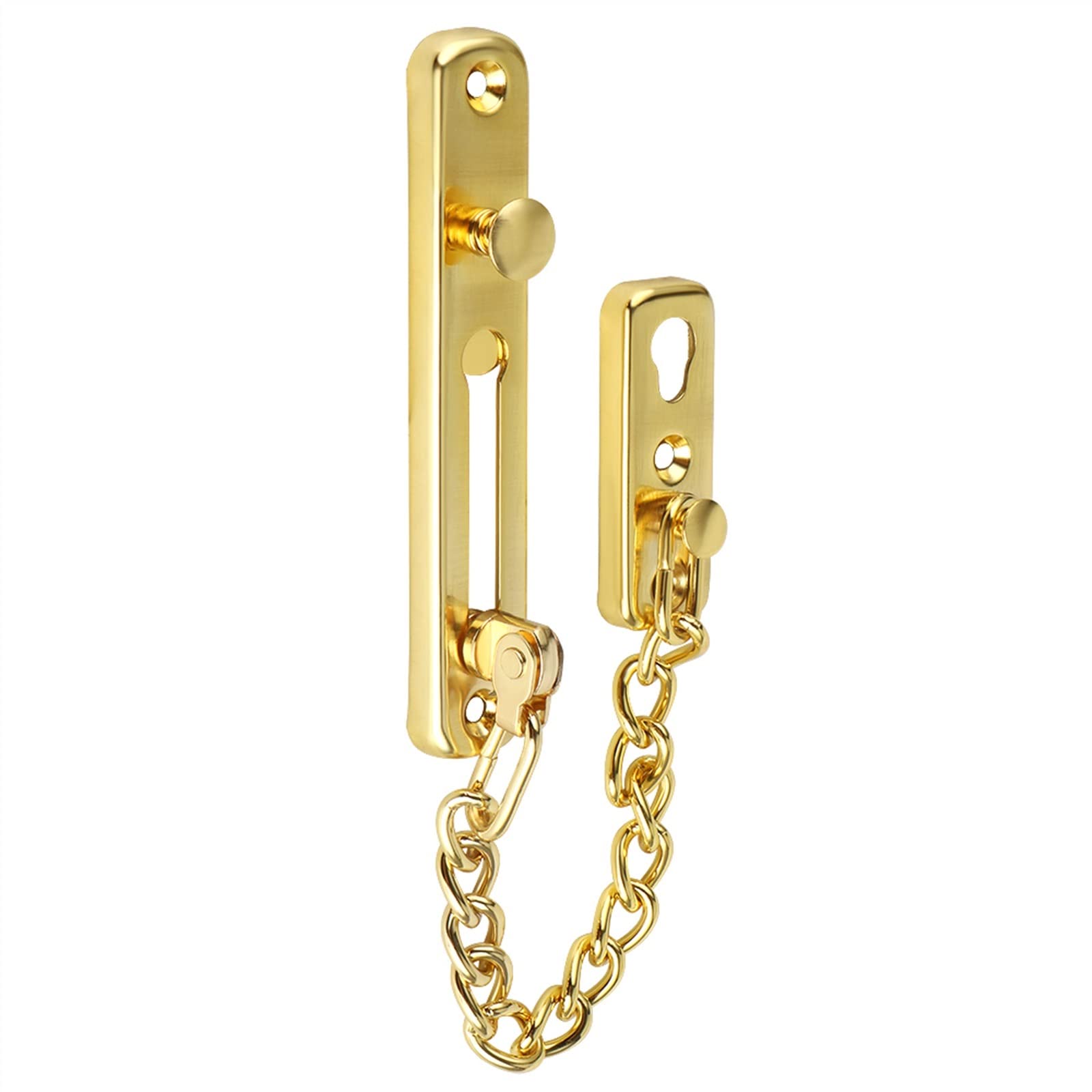 Nvsfzgiyg Nero Stainless Steel Sliding Door Lock Latch Rotate Bolt Gate For Wooden Garden Shed Locks 1Pcs(Nero)