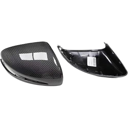 Rearview Mirror Cover Compatible For Benz G GLE GLS Class W464 G63 2019 2024 W167 X167 Coupe C292 Carbon Fiber Rear View Cap Shell(Replacement Type)