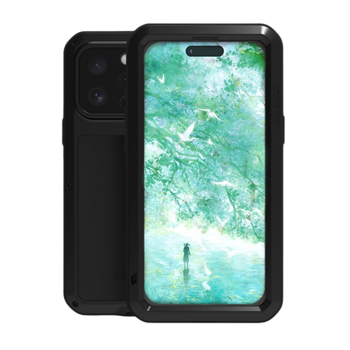 LOVE MEI for iPhone 16 Pro Max (6.9) Metal Case