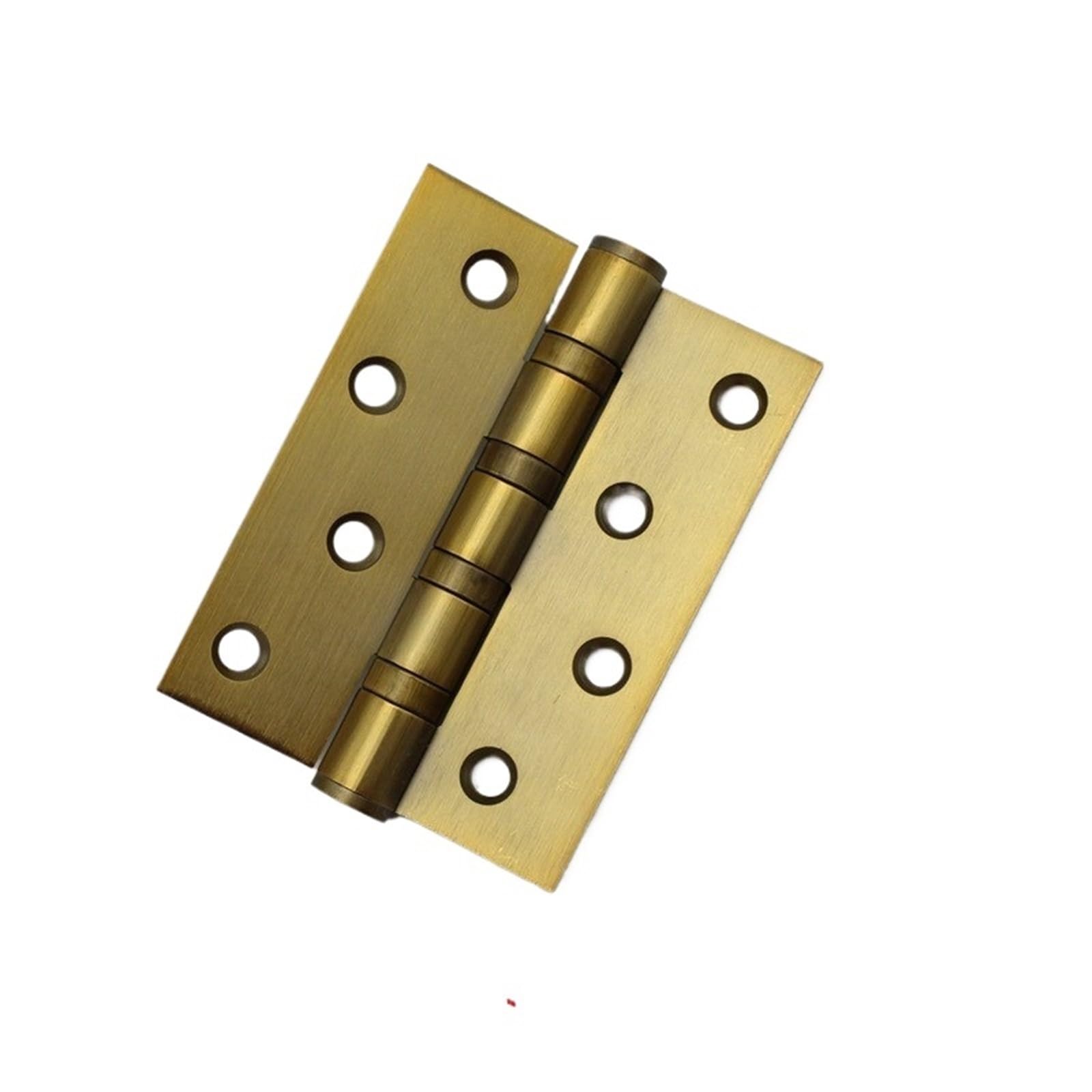 Kdhcvkz Gold 1Pcs Stainless Steel Flat Hinge Wooden Door Hinge(Gold)
