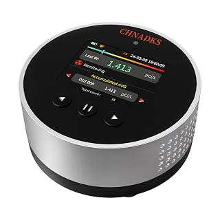 RM‑65 Radon Detector for Home & Basement, 504‑Day Data Storage, Portable Long‑Term Radon Monitor with Audible & Visual Alarms, Type‑C Charging, Color TFT Display, Fast 6‑Hour Results, pCi/L or Bq/m³ - Amazon product rated Grade A
