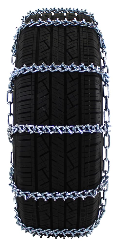 Quality Chain Light Truck Highway Service V-Bar Non-Cam Tire Chains – Single Mount (2828)