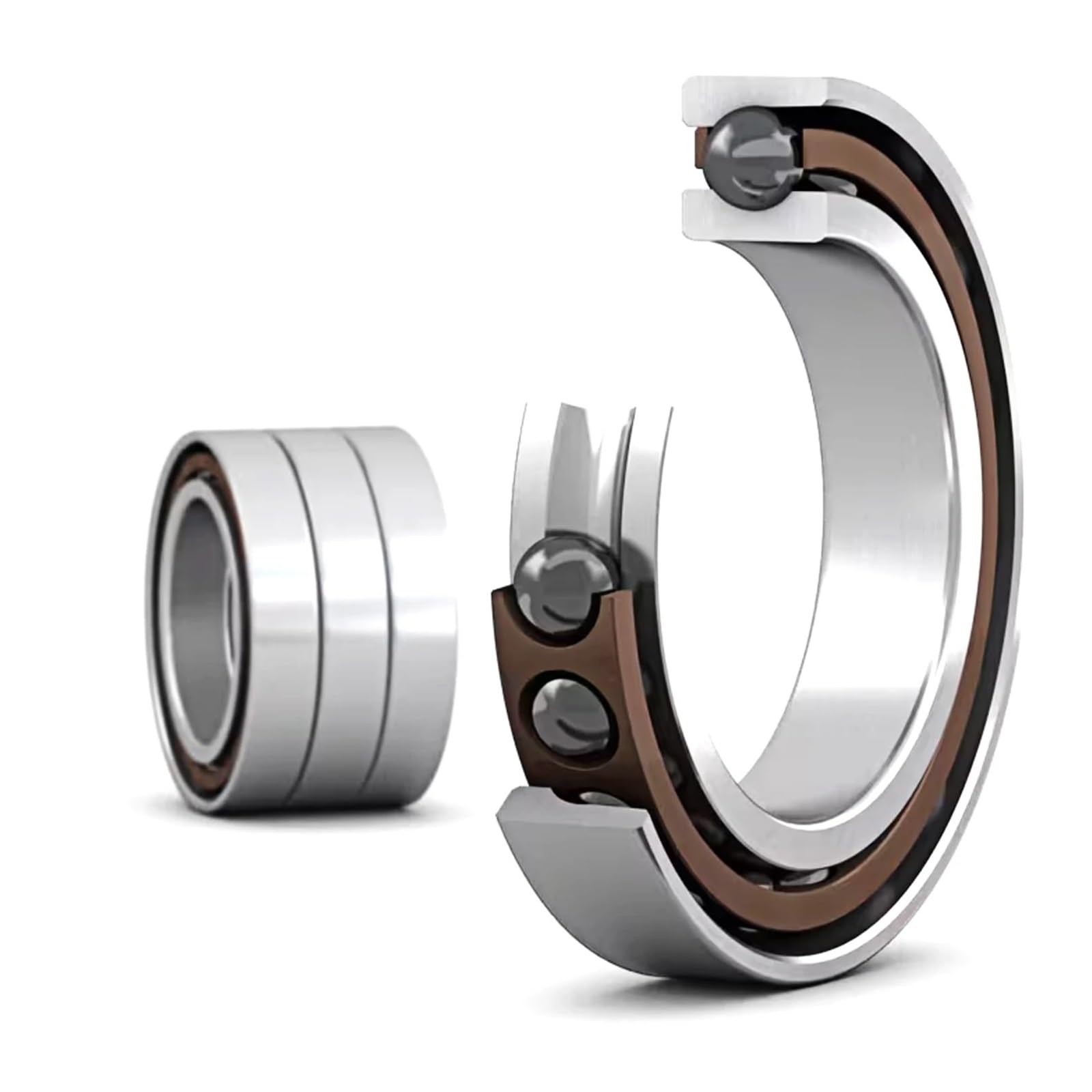 JJHQOKYNA 1set 7014AC 70x110x20 Spindle Bearing Angular Contact Bearings with Ceramic Balls