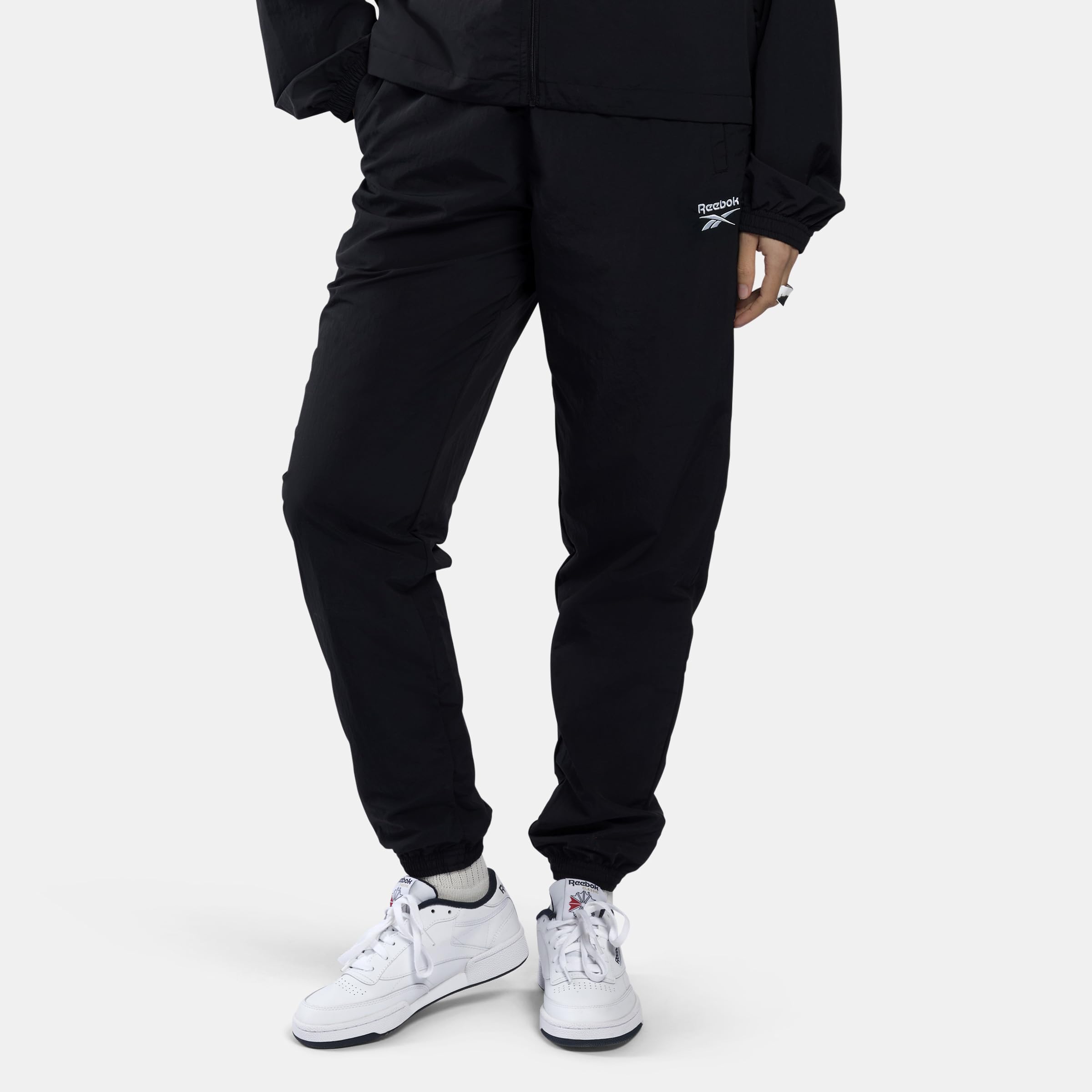 Reebok - Vector Women's Track Pant  Night Black/Classic White  Large