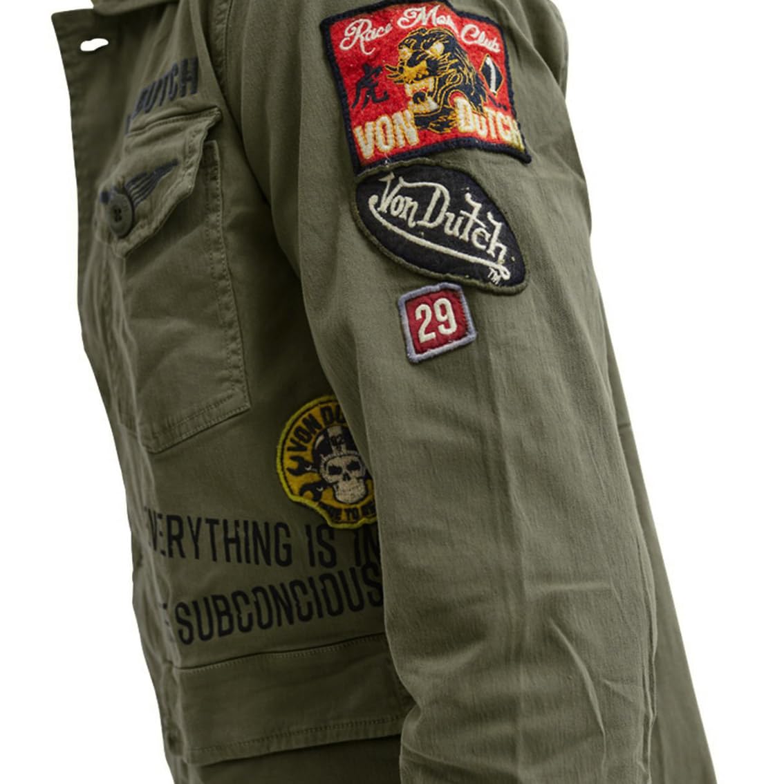 Chaqueta de algodón fina para hombre Rebel