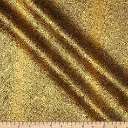 Goldenrod Brocade Hunter Velvet Fabric, 72 Inch. in Width, Ideal Embossed Material for Upholstery for Coaches and Chairs, Drapery, Pillows, Slipcovers, Tablecloths, Sewing, DIY, Etc - 1/2 Yard