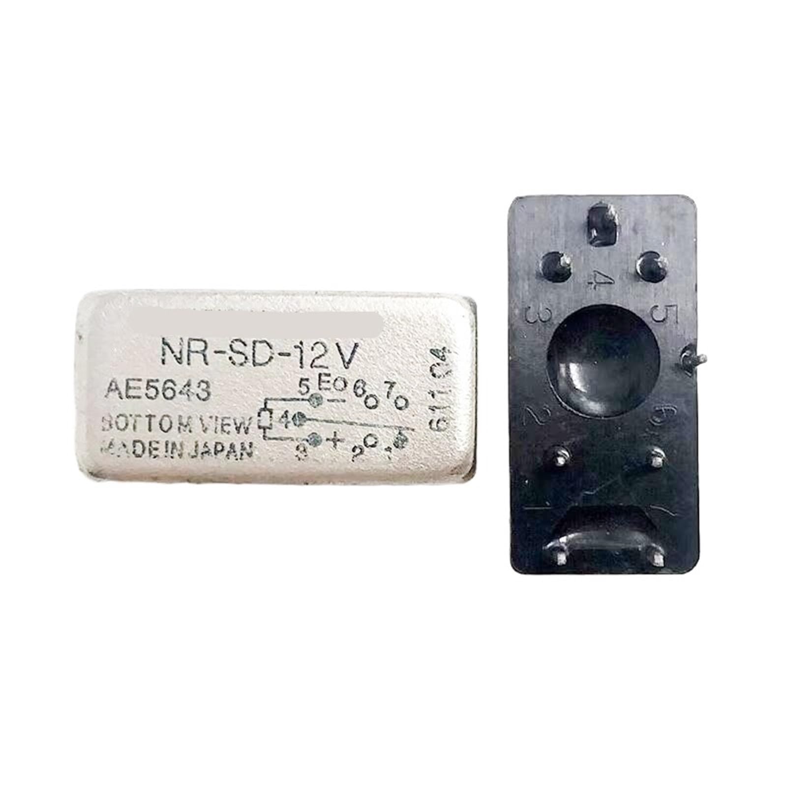 Relais 12V NR-SD-12V commutateur 8 broches composant électronique tension CC