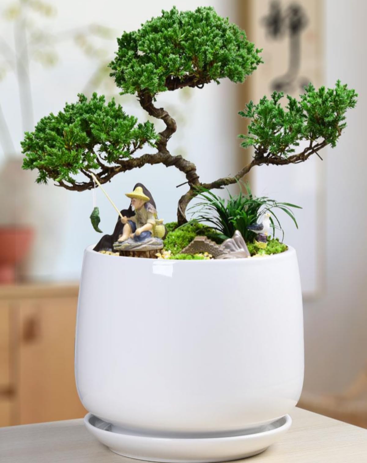 Amazon | Auyyhui植木鉢 陶器 観葉植物 鉢 大型 陶器鉢 観葉植物