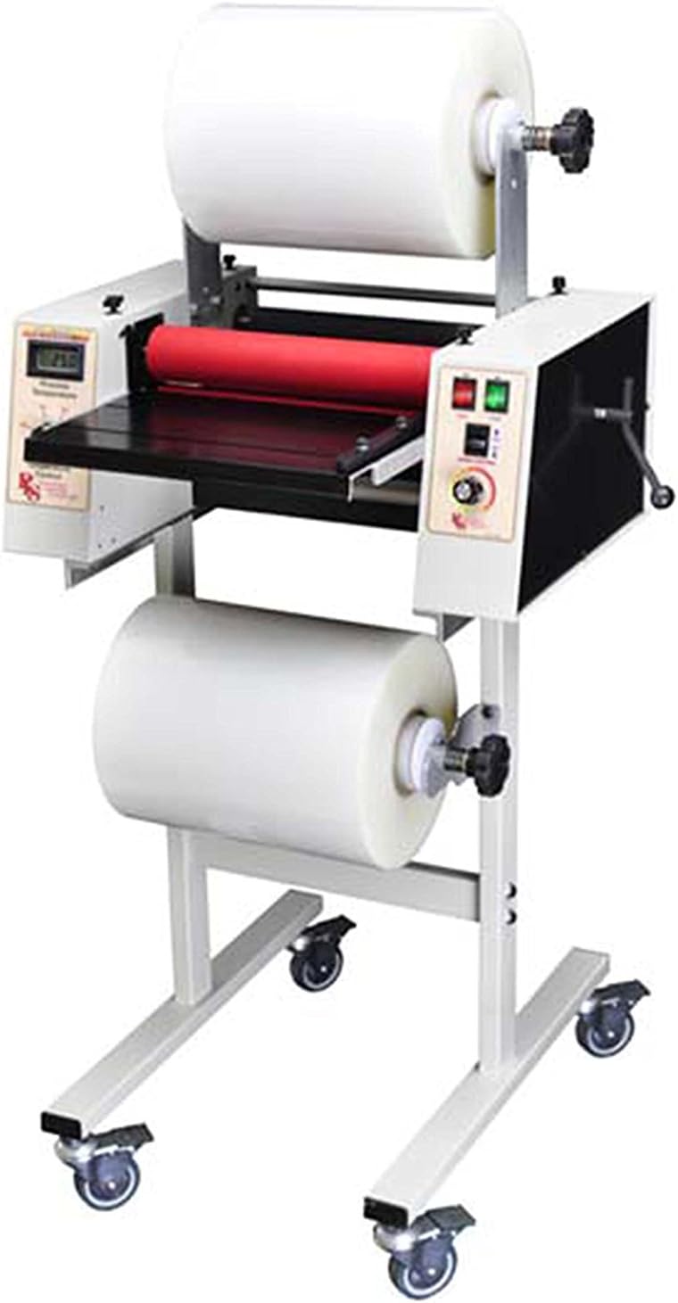 Pro-Lam PL-1200HP Pocket Rocket 12" Hot Roll Laminator & Stand Heated Rollers American Made by Prolam