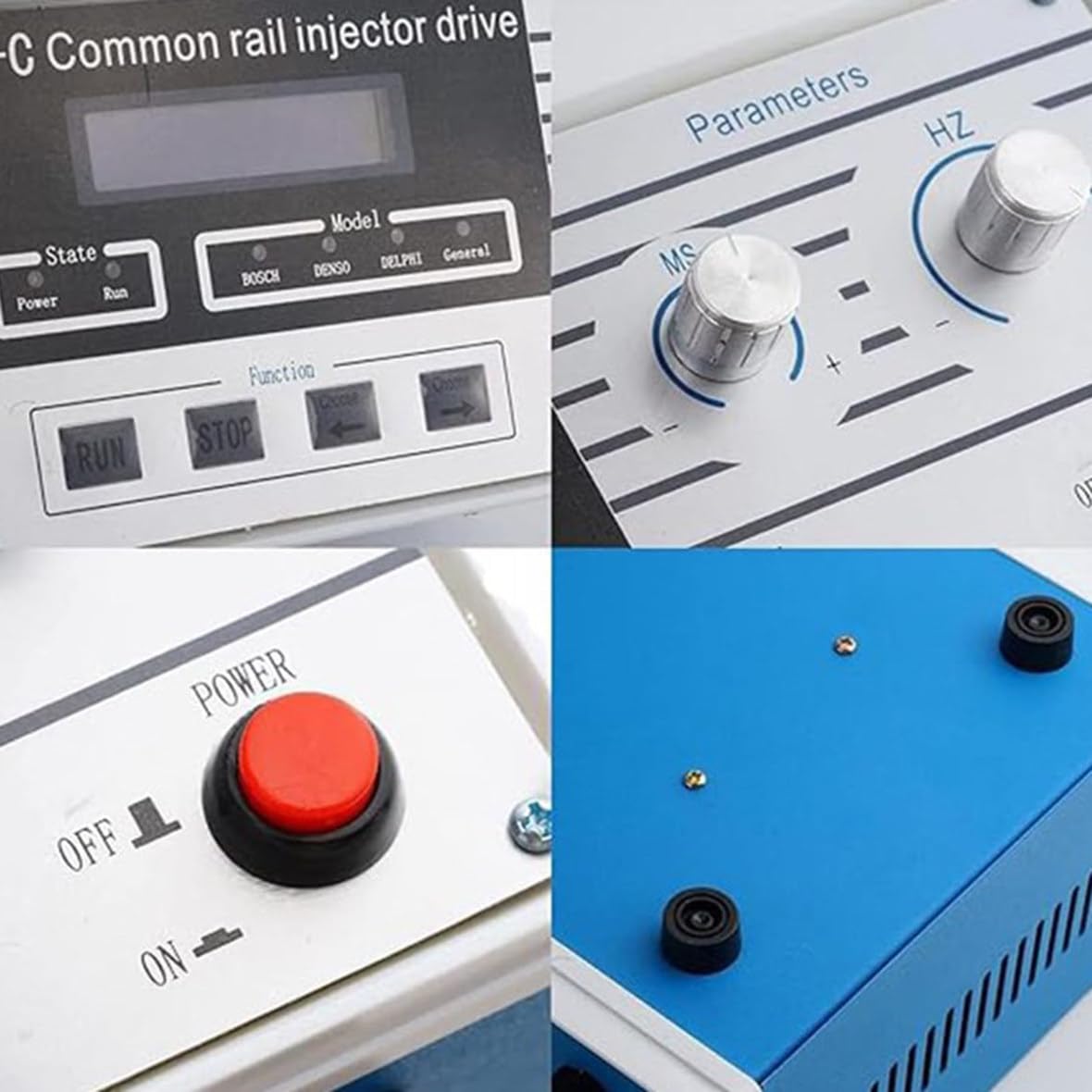 Kit De Compresión para Comprobador De Inyectores Diésel, Comprobador De Inyectores Common Rail, Detector Multifuncional para Comprobador Electromagnético De Inyectores Di,