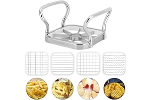 5-in-1 Chopper: Effortless Vegetable and French Fry Slicing!