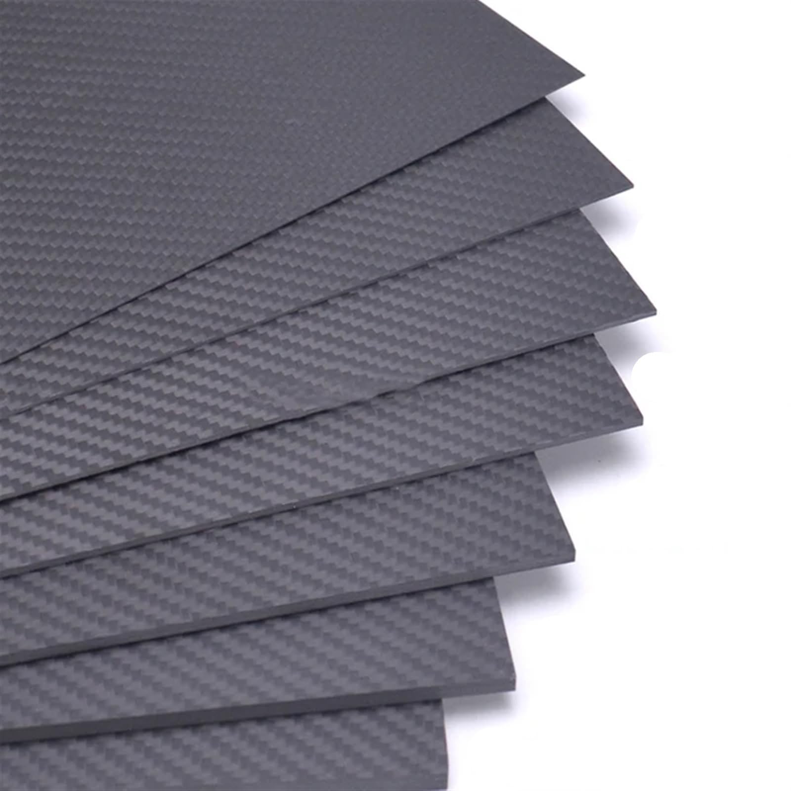 1pcs 200x400mm 3K Pure Carbon Fiber Board Plain Weave Twill Weave Glossy Carbon Board Panel 0.5mm 1mm 1.5mm 2mm 2.5mm 3mm 4mm 5mm 6mm 3k Carbon Fiber(2.0MM Plain Glossy)
