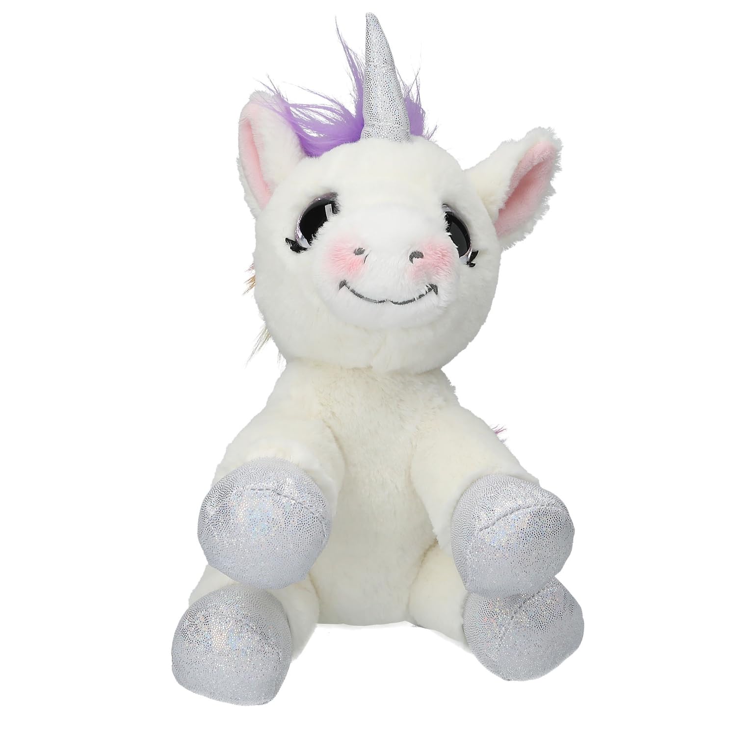 Ylvi White Plush Unicorn - 22 Cm