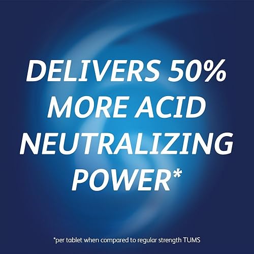 Vista 2 de Tums Extra Strength 750, sabores surtidos de frutas