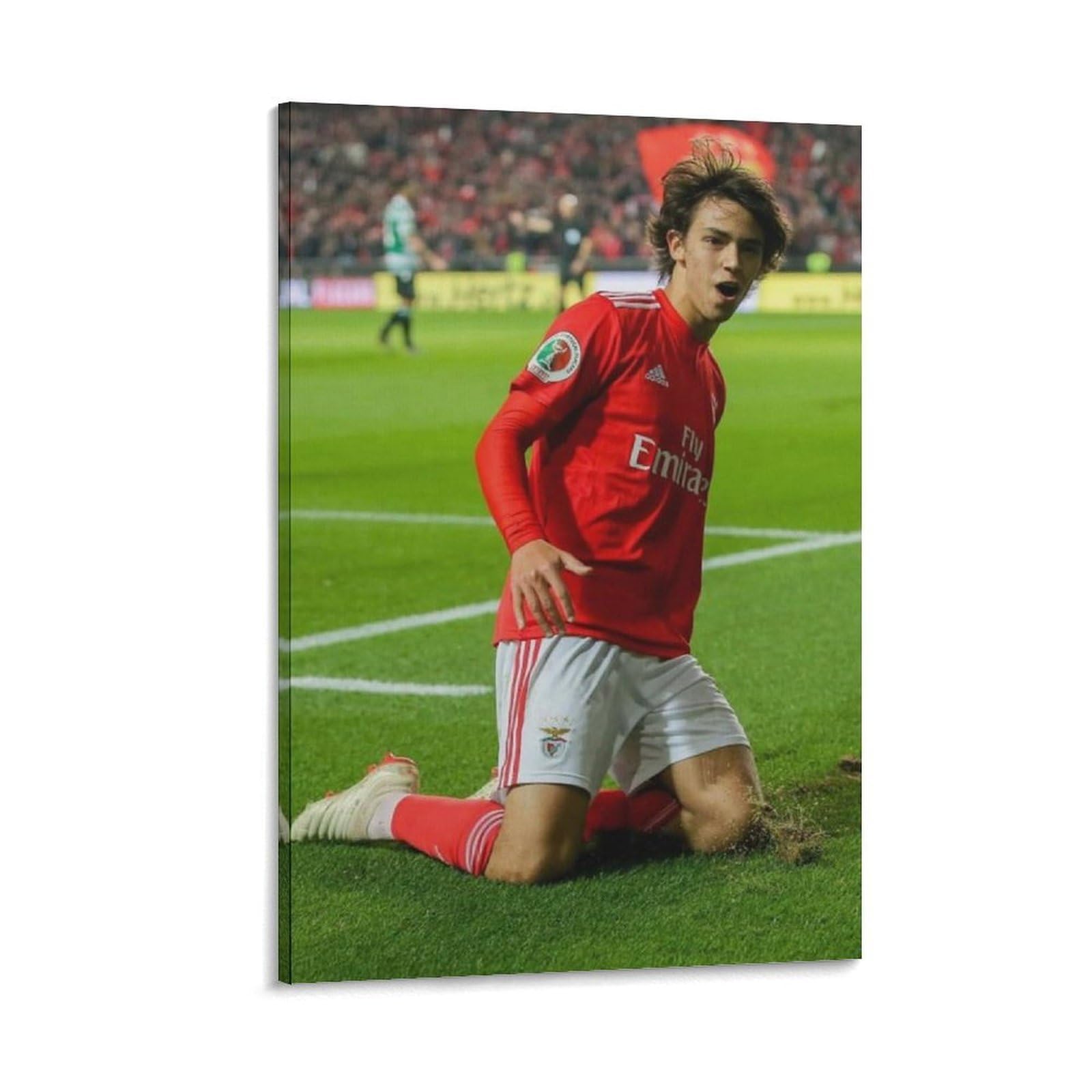 ASUIU Joao Felix Canvas Poster Canvas Poster Wall Art Picture Prints Hanging Photo Decor Home Posters Artworks 24x36inch(60x90cm)
