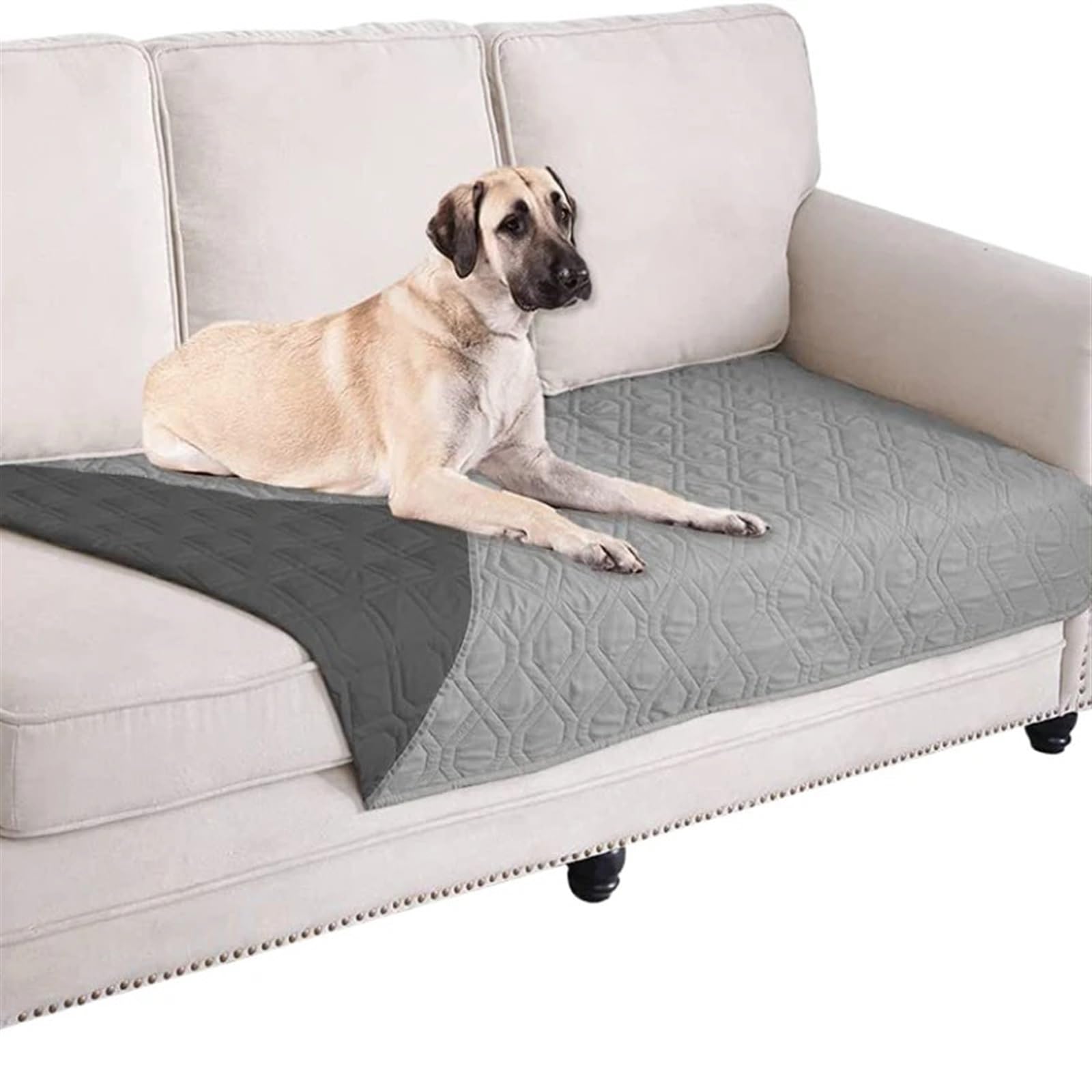 Manta Impermeable Funda impermeable for cama de perro y manta for mascotas, sofá, cama for mascotas, colchón for incontinencia en el coche, protectores de muebles, funda for sofá(Brown,80x180cm 30x70i