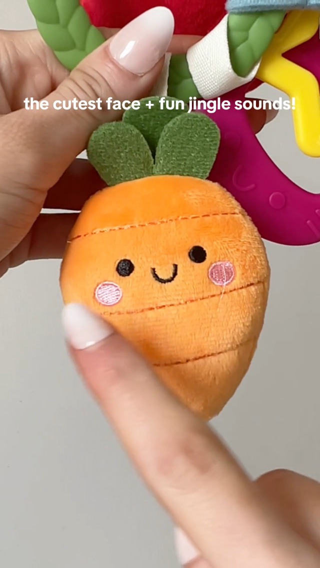 Amazon.com : Itzy Ritzy Teething Activity Toy - Bitzy Busy Ring