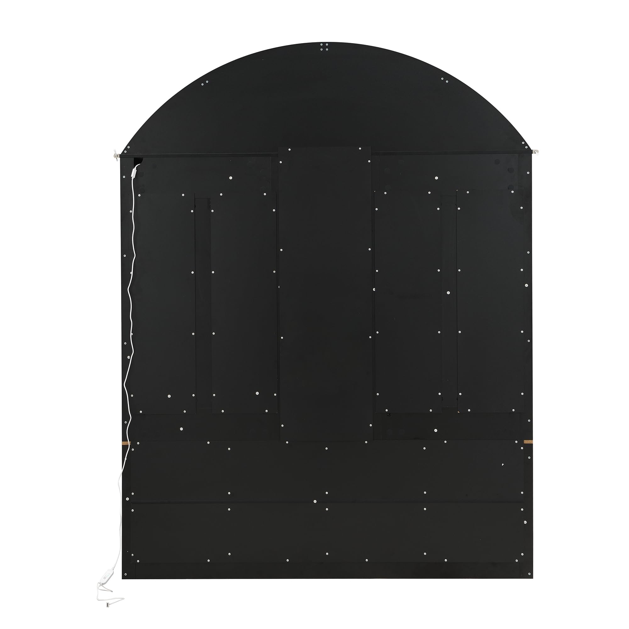 Armadio multifunzione nero 150 x 200 cm, con scarpiera, ripiani e ganci, in robusto MDF dal design moderno e pratico spazio di archiviazione