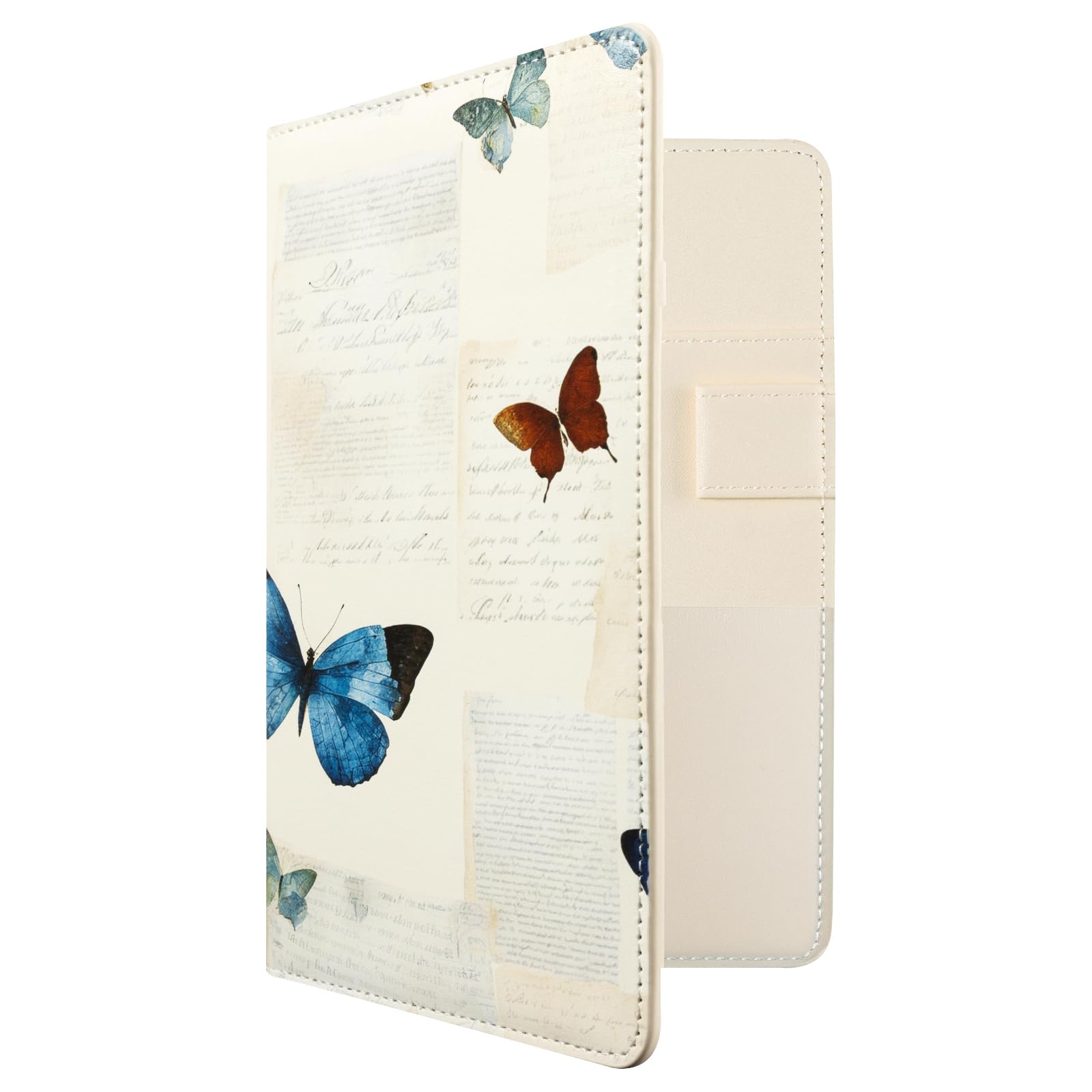 CoBak Server Book – Compact Organizer with Clear and Money Pockets, Pen Holder, Fits Apron Perfectly, Leather Waitress Book